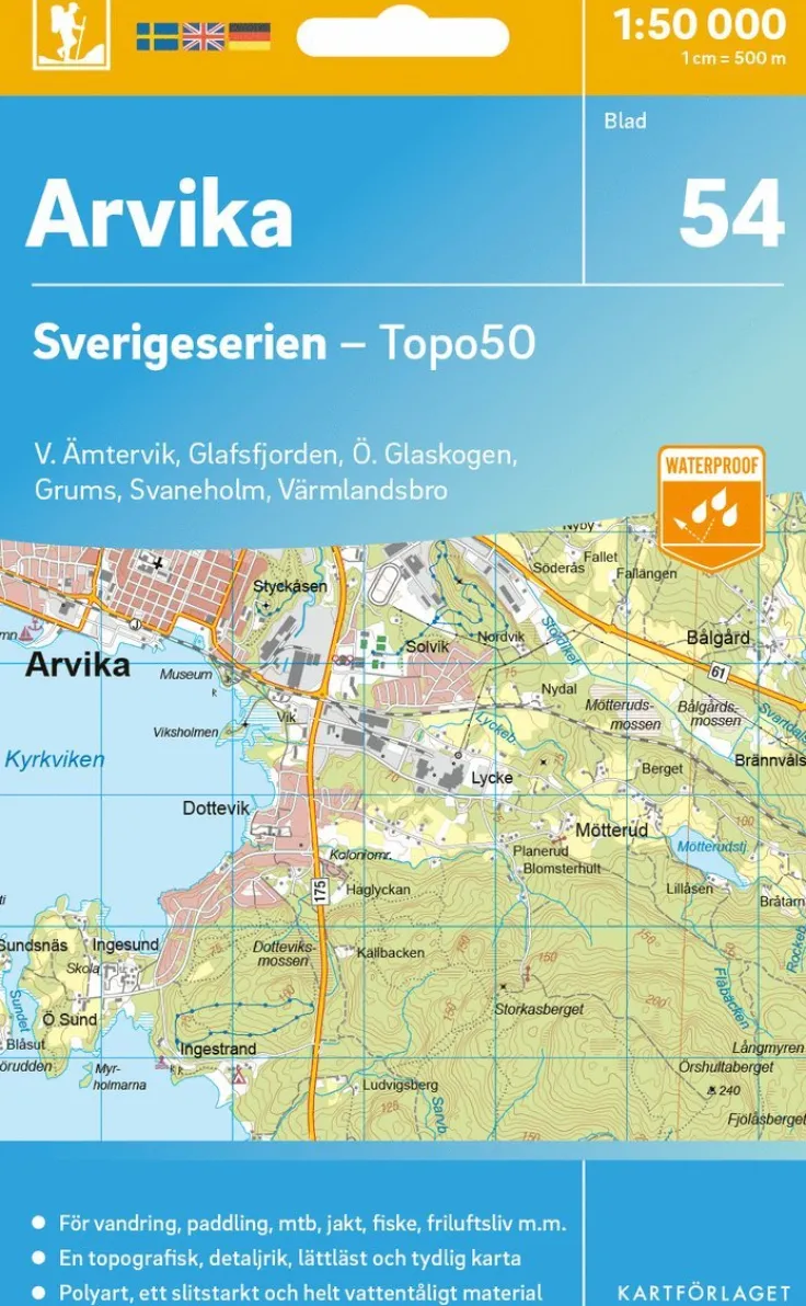 54 Arvika Sverigeserien Topo50