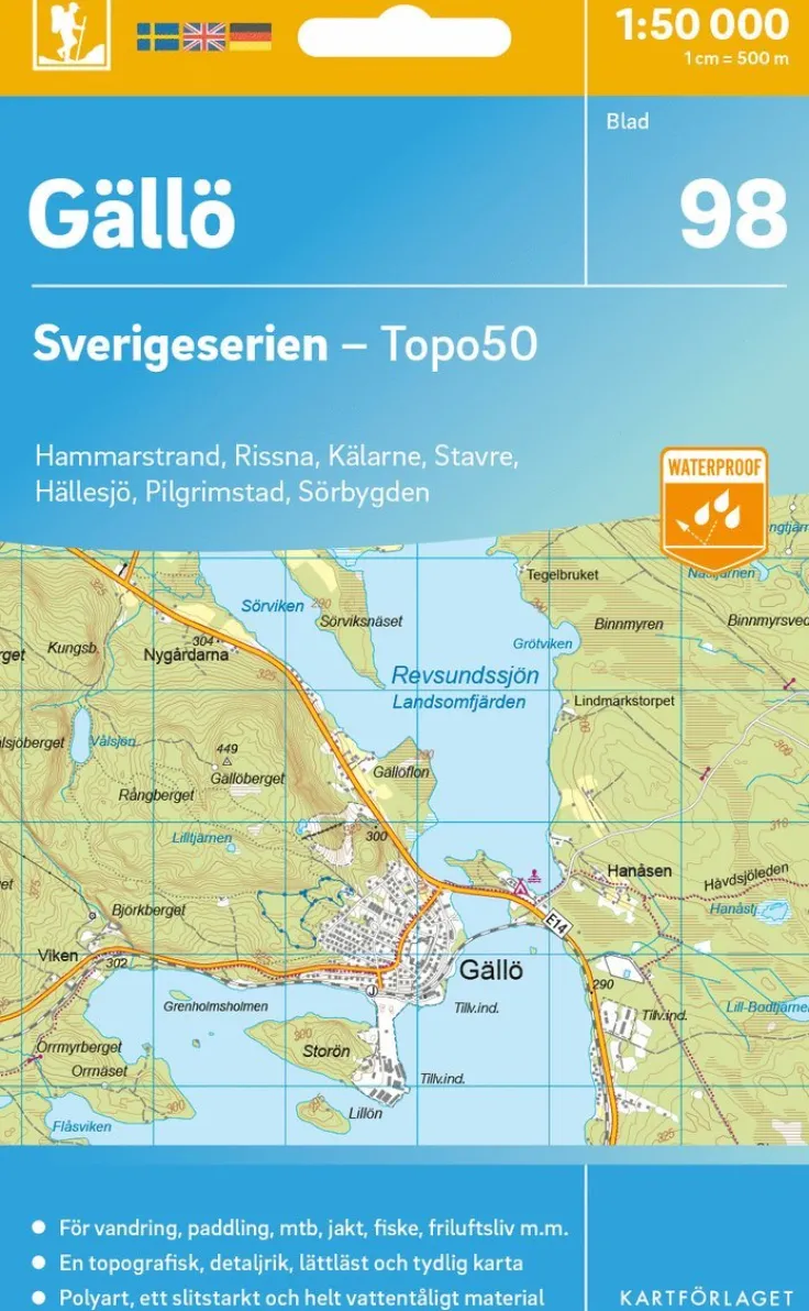 98 Gällö Sverigeserien Topo50