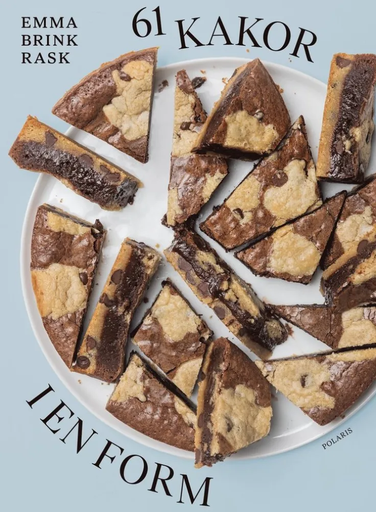 61 kakor i en form