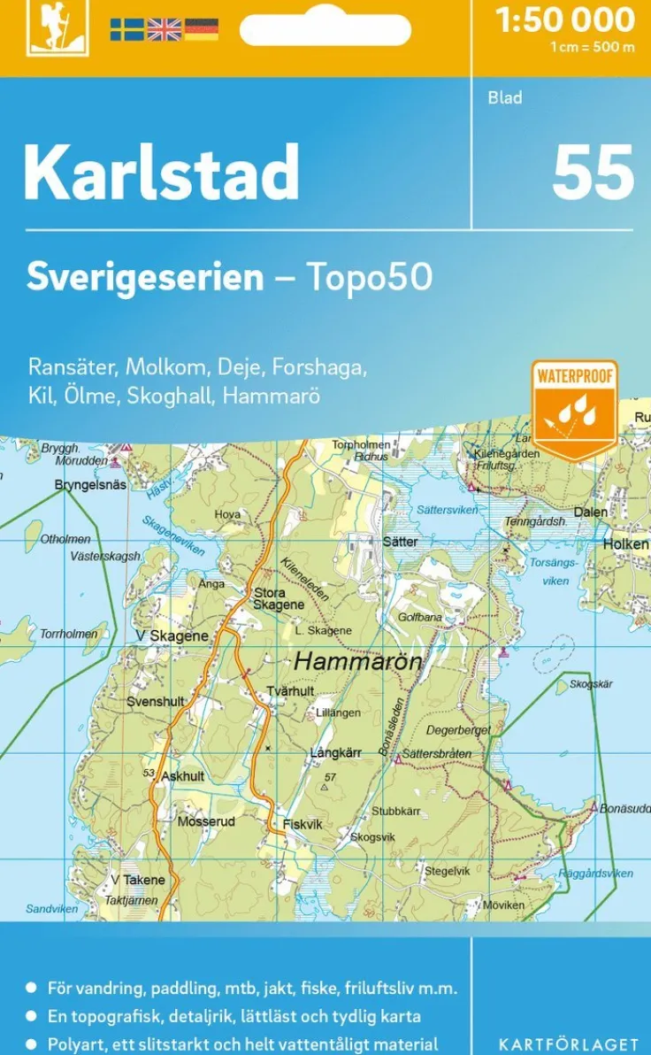 55 Karlstad Sverigeserien Topo50