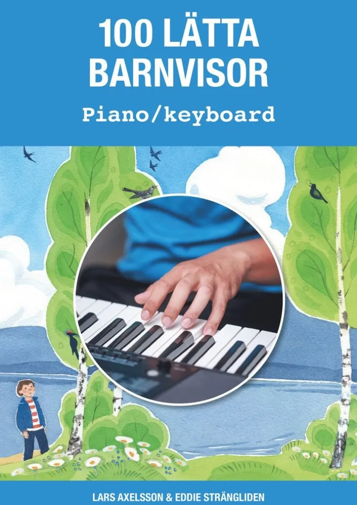 100 lätta barnvisor piano/keyboard