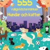 555 roliga klistermärken. Hundar och katter
