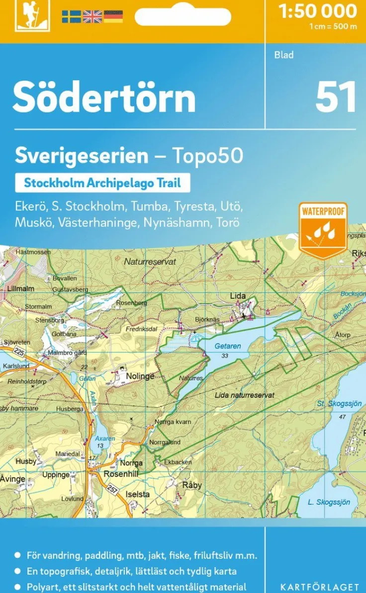 51 Södertörn Sverigeserien Topo50