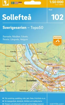 102 Sollefteå Sverigeserien Topo50