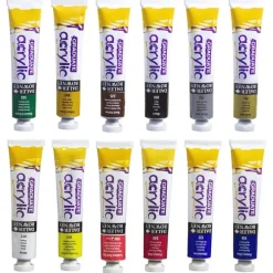 Akrylfärg Graduate 12 färger