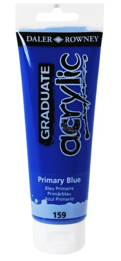 Akrylfärg Graduate 120ml blå