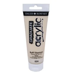 Akrylfärg Graduate 120ml Buff Titanium