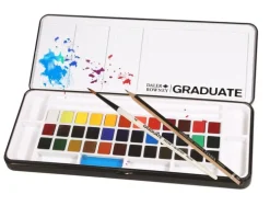 Akvarellfärg Graduate 36 halvkoppar