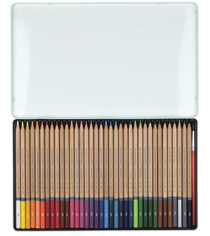 Akvarellpenna 36 färger och pensel