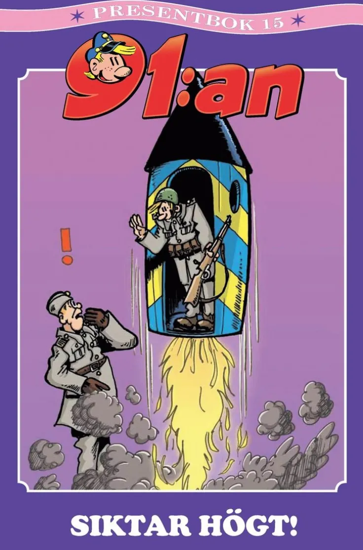 91:an presentbok 15. 91:an siktar högt!