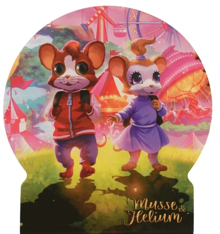 Anteckningsblock Musse & Helium : At the Fairground