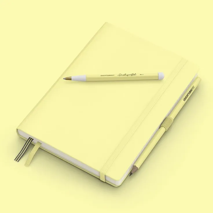 Anteckningsbok A5 Leuchtturm1917 dotted Vanilla