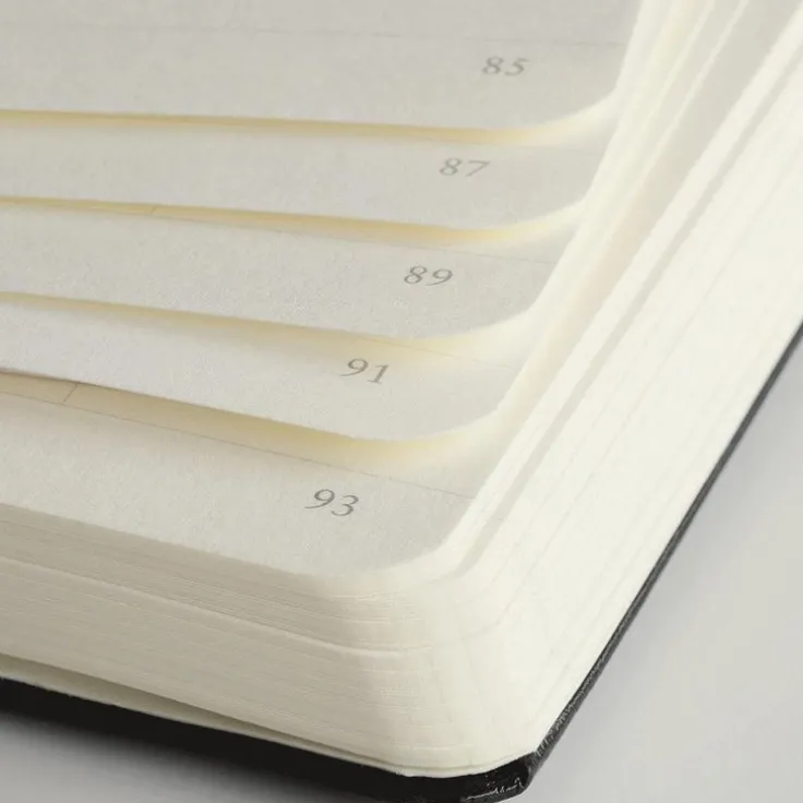 Anteckningsbok A4+ Leuchtturm1917 slim linjerad Black