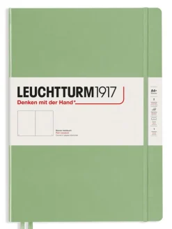 Anteckningsbok A4+ Leuchtturm1917 slim olinjerad Sage