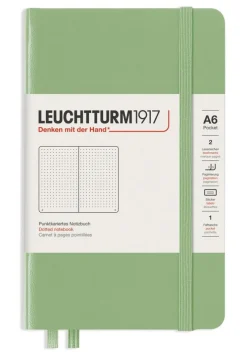 Anteckningsbok A6 Leuchtturm1917 dotted Sage