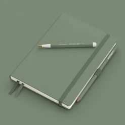 Anteckningsbok A5 Leuchtturm1917 linjerad Olive