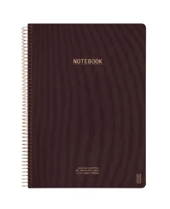 Anteckningsbok A4 linjerad coffee