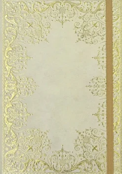 Anteckningsbok A6 linjerad Gilded Ivory