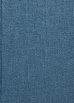 Anteckningsbok A5 olinjerad textil blågrön