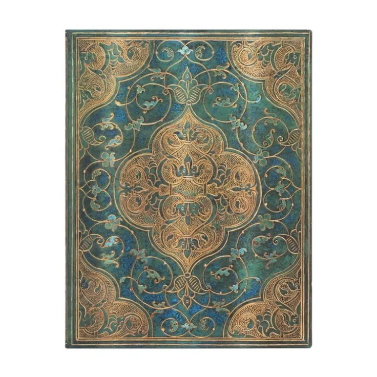 Anteckningsbok Paperblanks Flexi Ultra - Turquoise Cronicles