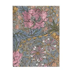Anteckningsbok Paperblanks Ultra olinjerad - William Morris : Pink Honeysuckle