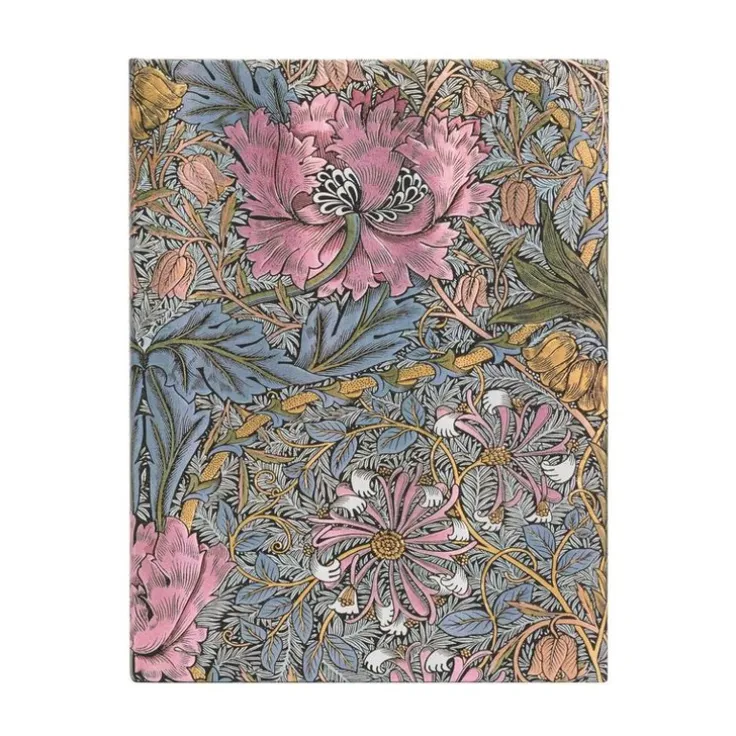 Anteckningsbok Paperblanks Ultra olinjerad - William Morris : Pink Honeysuckle