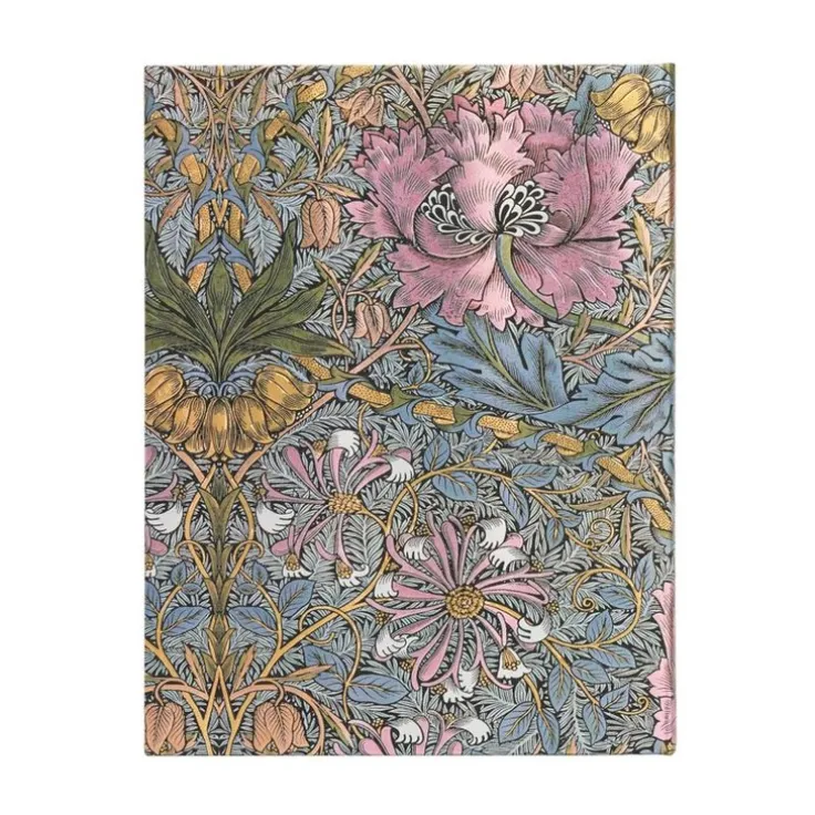 Anteckningsbok Paperblanks Ultra olinjerad - William Morris : Pink Honeysuckle