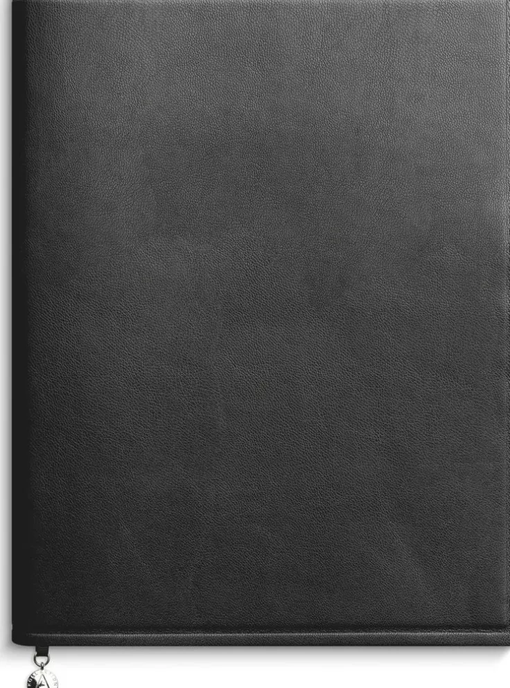 Anteckningsbok 19x25 olinjerad soft svart