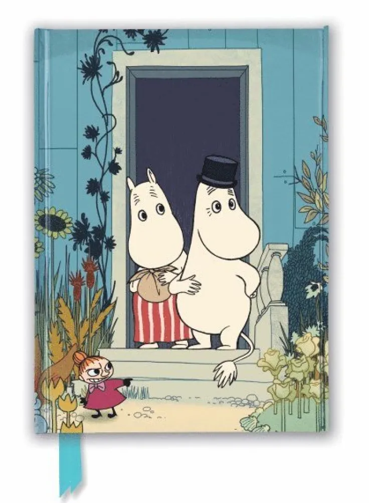 Anteckningsbok 22x16cm linjerad Moomins on the Riviera