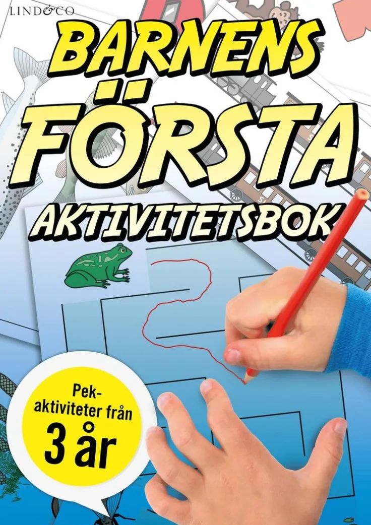 Barnens första aktivitetsbok : pekaktiviteter från 3 år