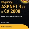 Beginning ASP.NET 3.5 in C# 2008