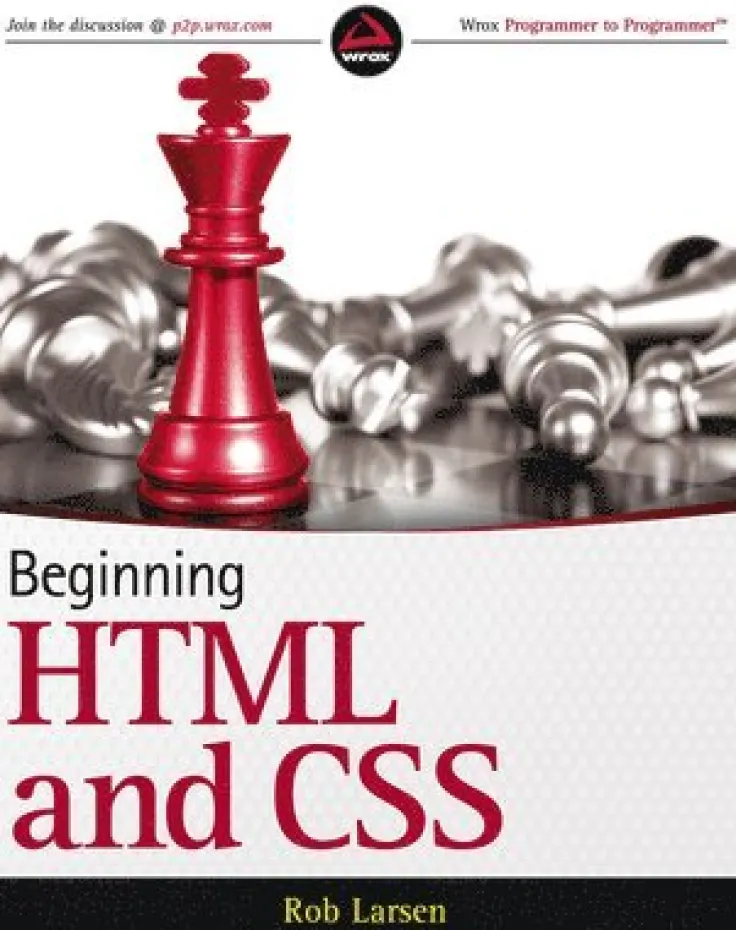 Beginning HTML and CSS