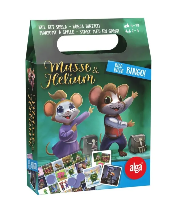 Bildbingo Musse & Helium