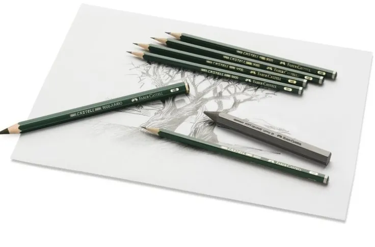 Blyertspenna Castell 9000 6-pack