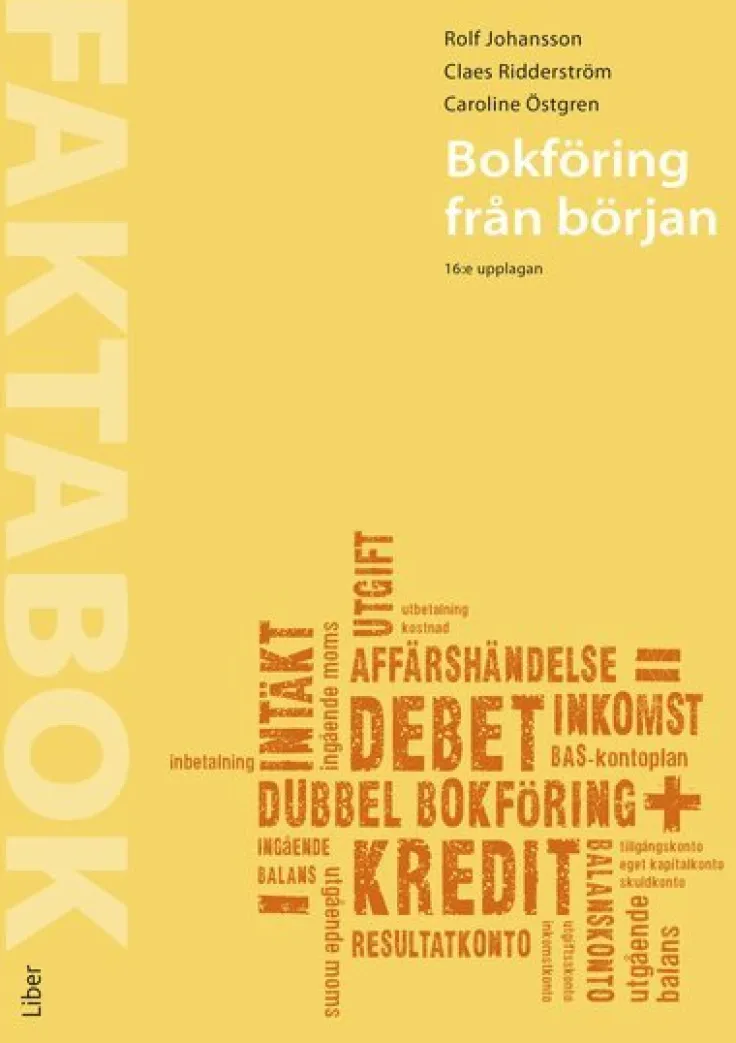 Bokföring från början Faktabok