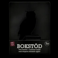 Bokstöd Uggla 2-pack