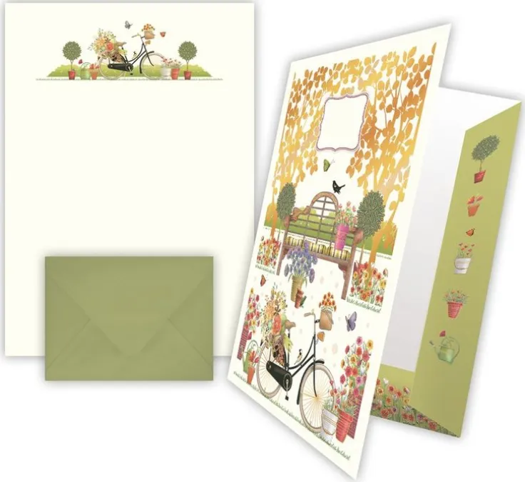 Brevpappersset Cykel