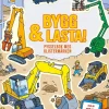 Bygg och lasta : pysselbok med klistermärken