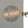 Dagbok med lås Top secret