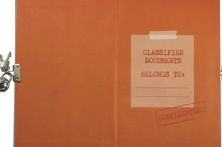 Dagbok med lås Top secret