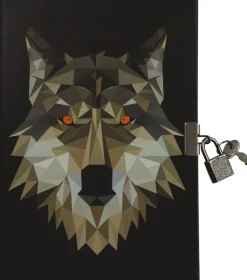 Dagbok med lås Varg