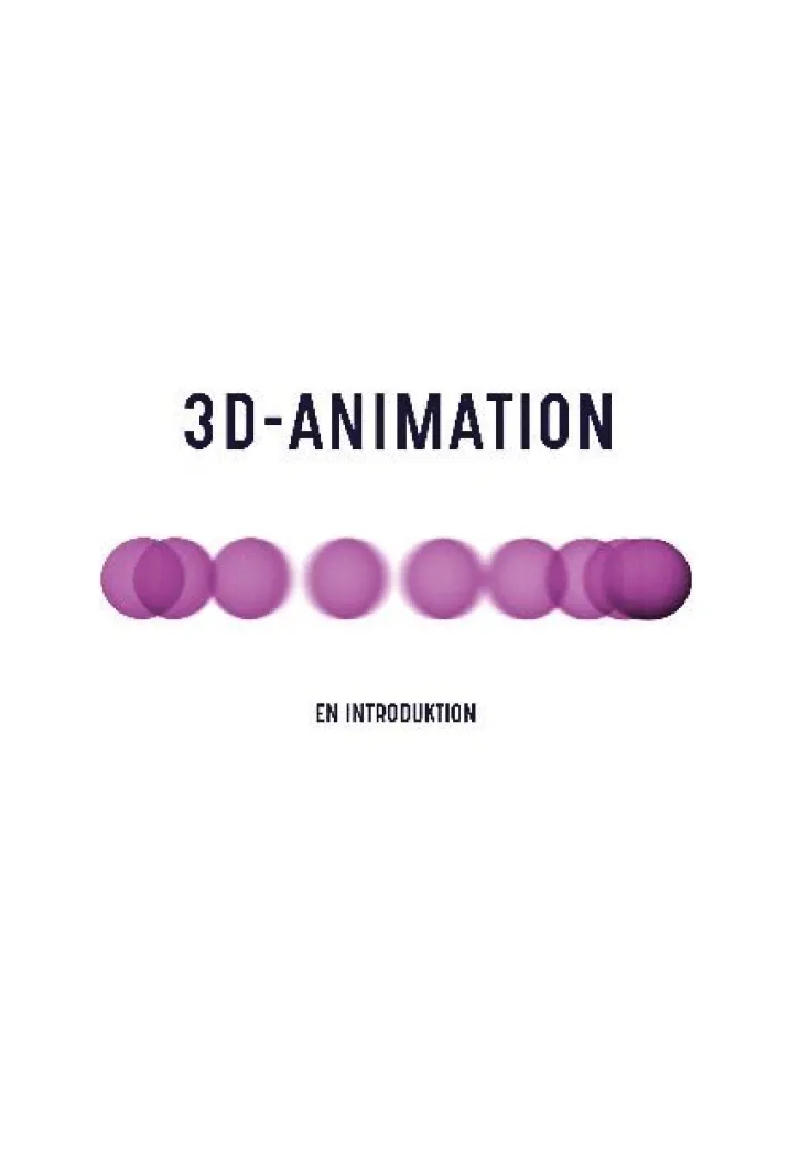 3D-animation : en introduktion