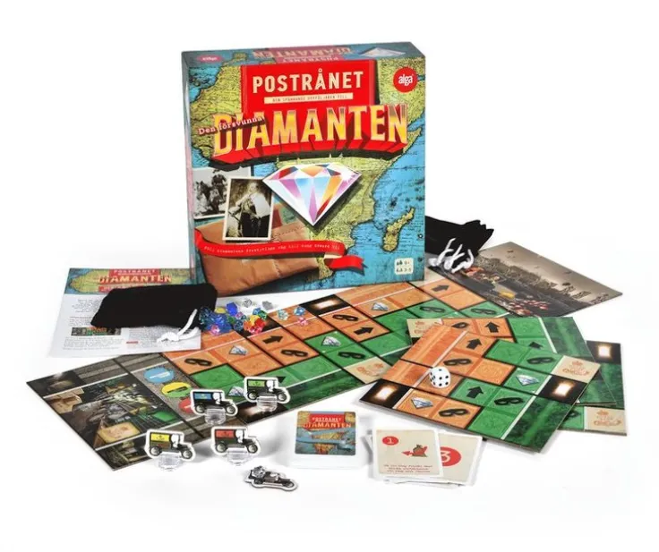 Den försvunna diamanten Postrånet