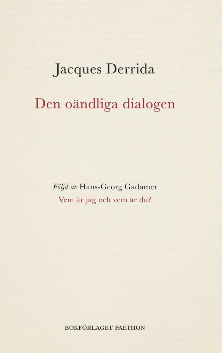 Den oändliga dialogen