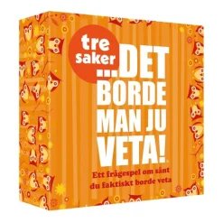 Det borde man ju veta - 3 SAKER