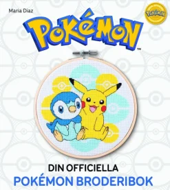 Din officiella Pokemon-broderibok : brodera med korsstygn
