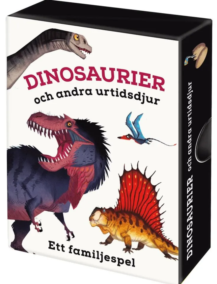 Dinosaurier och andra urtidsdjur : ett familjespel - kortspel