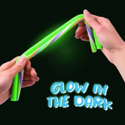 Elastiska Power snören som lyser i mörkret