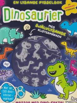 En lysande pysselbok. Dinosaurier