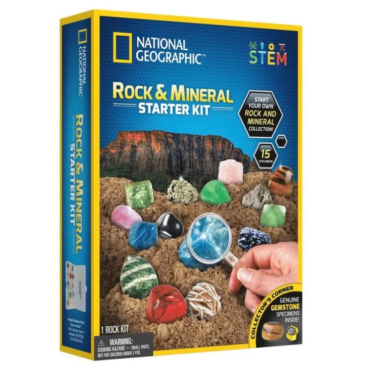 Experiment National Geographic Rock and Mineral Starter Kit